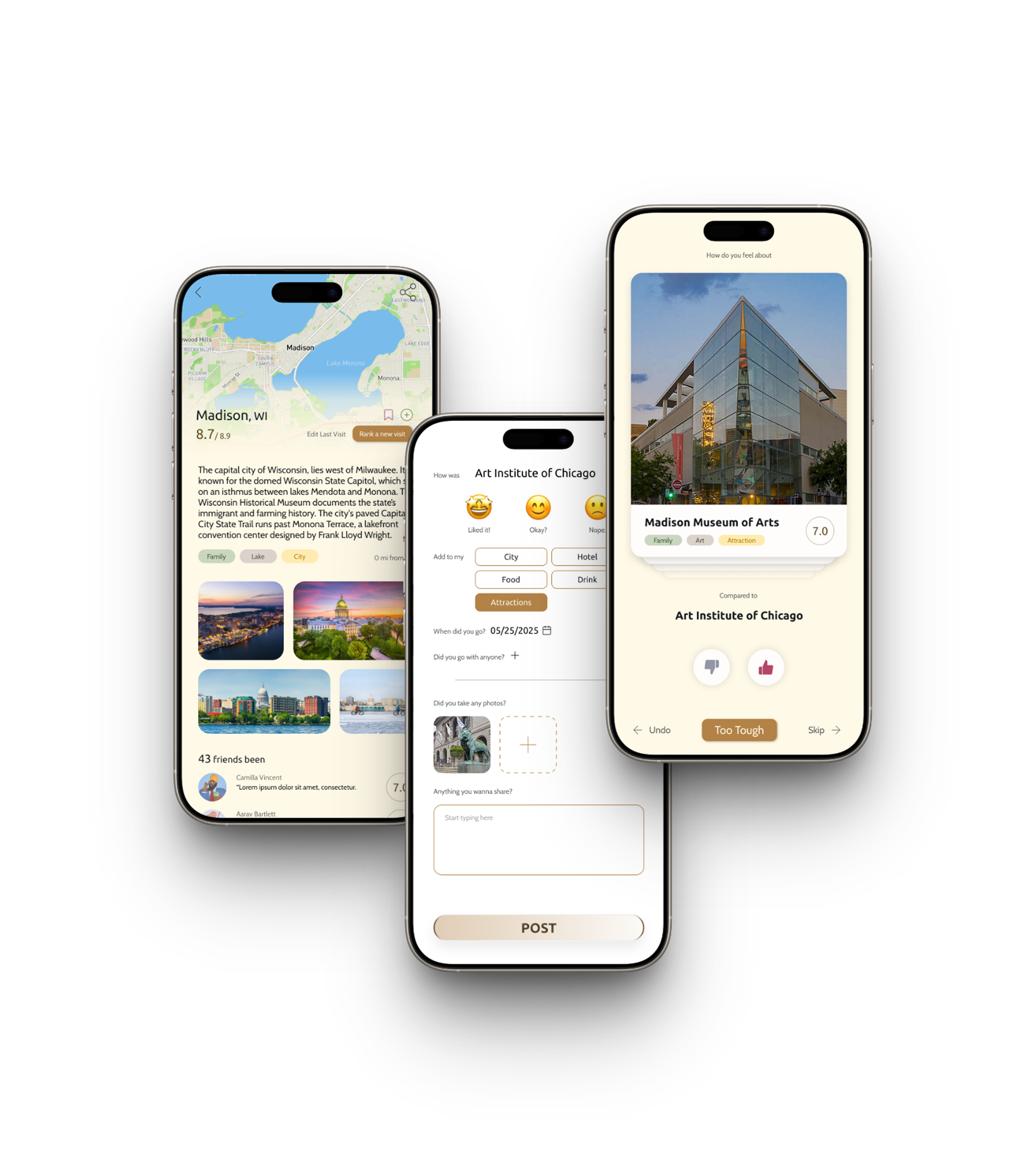 Rating and Review Interface